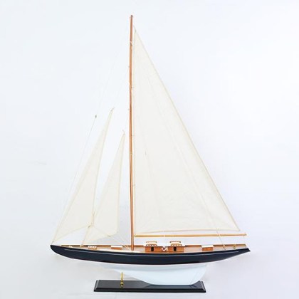 ιστιοφόρο-μεγάλο,-λευκό-με-μπλε-100x18x135cm